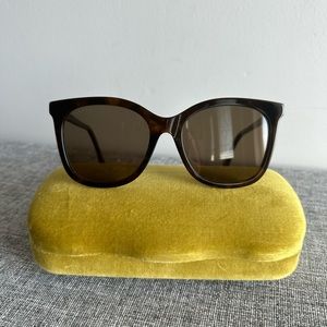 Gucci women sunglasses Havana GG1071S